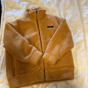 Brunette the label sherpa jacket